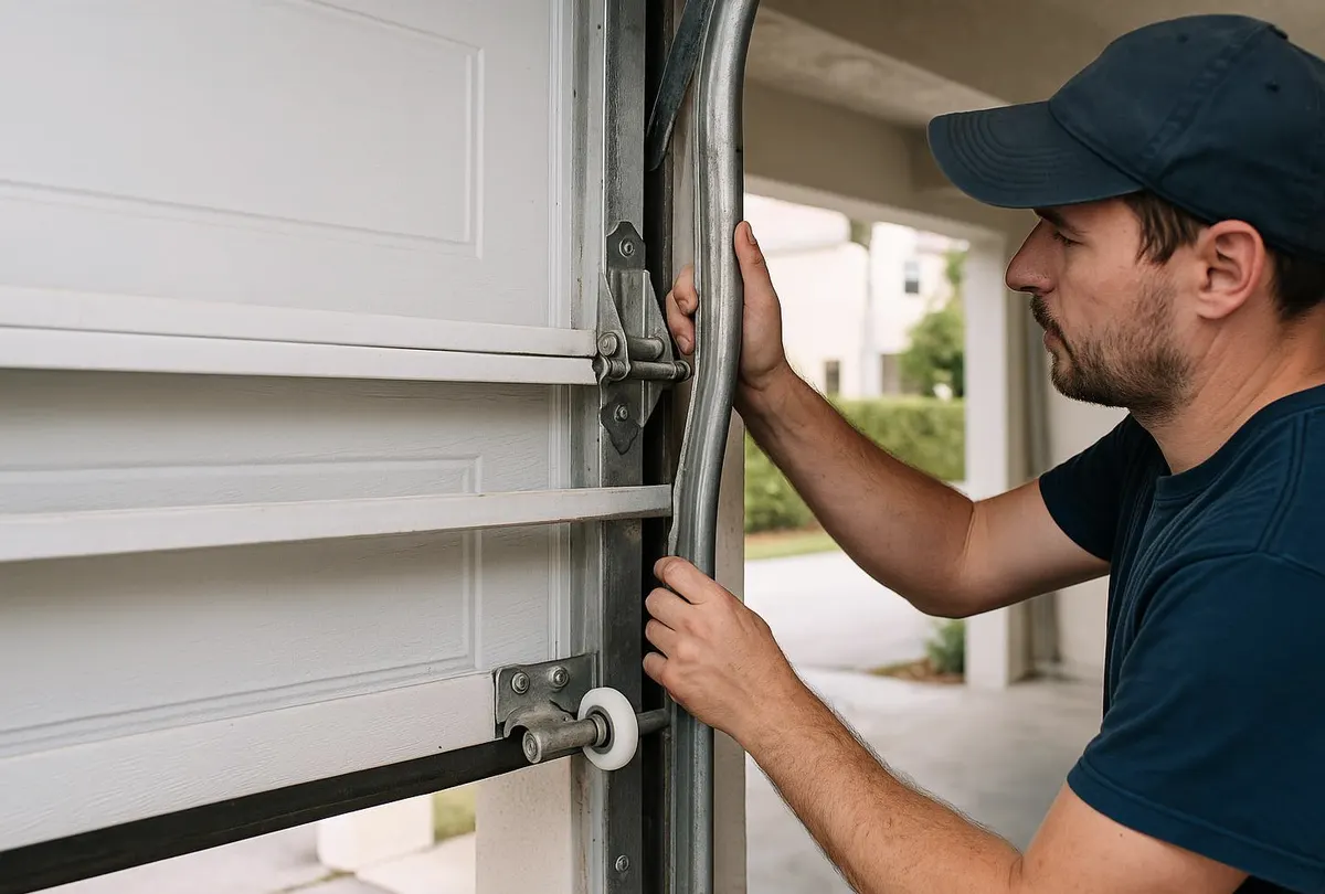 Bent or Misaligned Garage Door Tracks: A Fairport Tech's Checklist — Fairport Garage Door, Fairport, NY